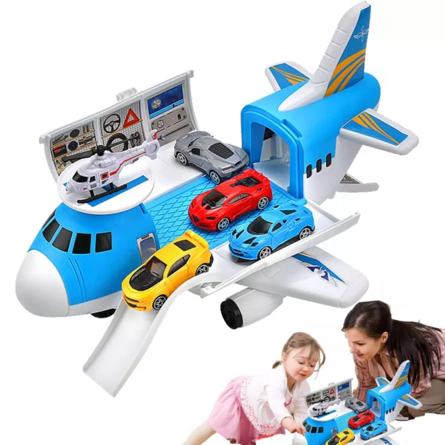 Toy Airplane Transport Plane Toys Simulation Transport Cargo Airplane Car Set