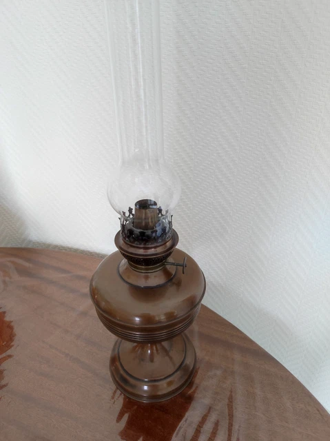 LAMPE À PÉTROLE en cuivre vieilli EUR 9,00 - PicClick FR