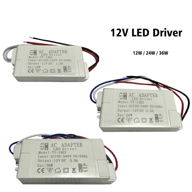 Trasformatore Alimentatore Driver LED - 240V AC A 24v - 82v DC 8w - Foto 10