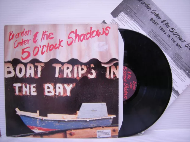 Brendan Croker & The 5 O'Clock Shadows - Boat Trips In The Bay, RED-LP77 Ex