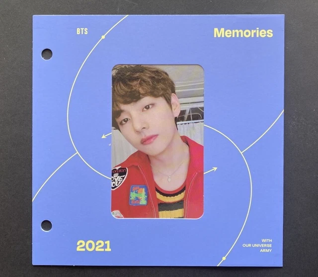 BTS V TAEHYUNG MEMORIES OF 2017 Blu-ray Official Photocard with