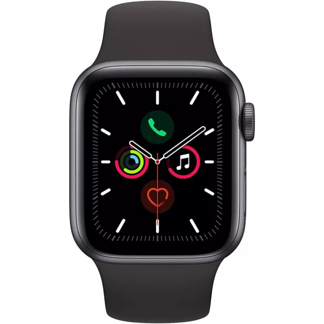 Apple Watch Series 5 44mm GPS Spacegrau Ersatzteilspender / Defekt