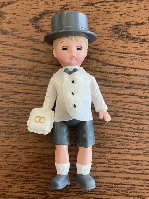 Madame Alexander 6” Ring Bearer Boy Doll McDonalds Collectible 2004 Sleepy Eyes