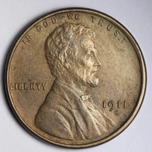 1911-S/S Lincoln Wheat Cent Penny CHOICE BU *UNCIRCULATED* MS E309 ZCPM