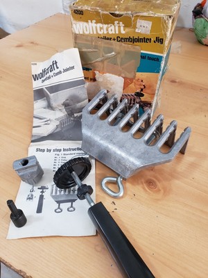 VINTAGE WOLFCRAFT DOVETAILER + comb 