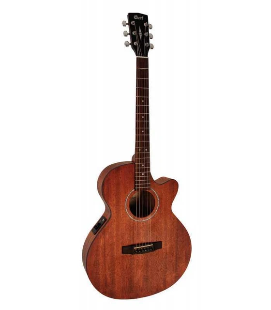 Guitare Folk Electro Cort SFX-MEM TABLE ACAJOU