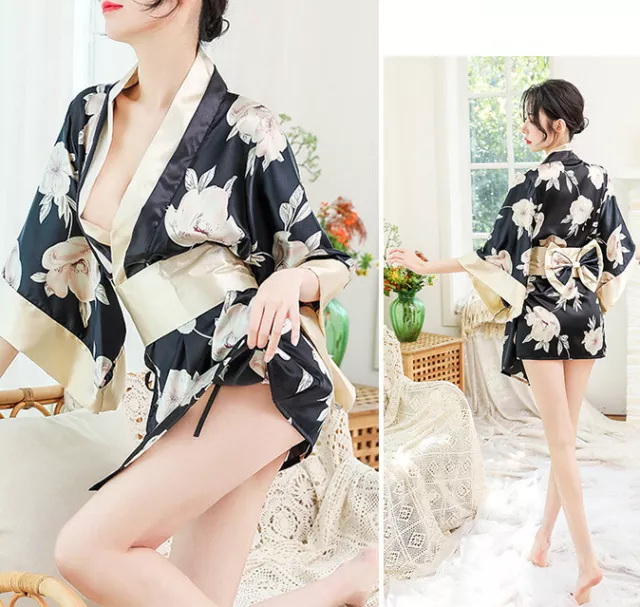 Sexy Women Lingerie Japanese Exotic Costume Nightwear Cosplay kimono Clubwear