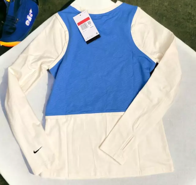 Girls Size Large Nike Dri Fit Slim Fit Long Sleeve Training Top w/Thumb Slots