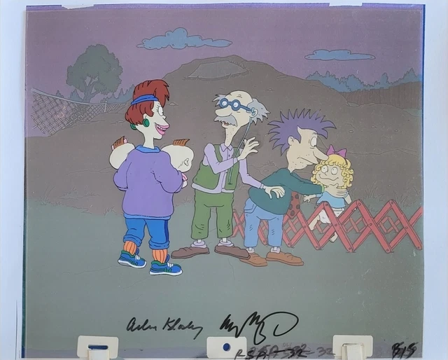 Rugrats Animation Production Cel Signed Klasky Csupo vrogue.co