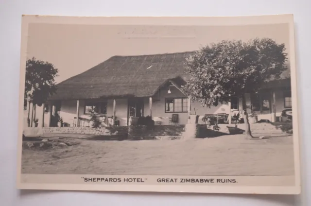Sheppard’s Hotel, Great Zimbabwe Ruins Postcard (UNPOSTED).