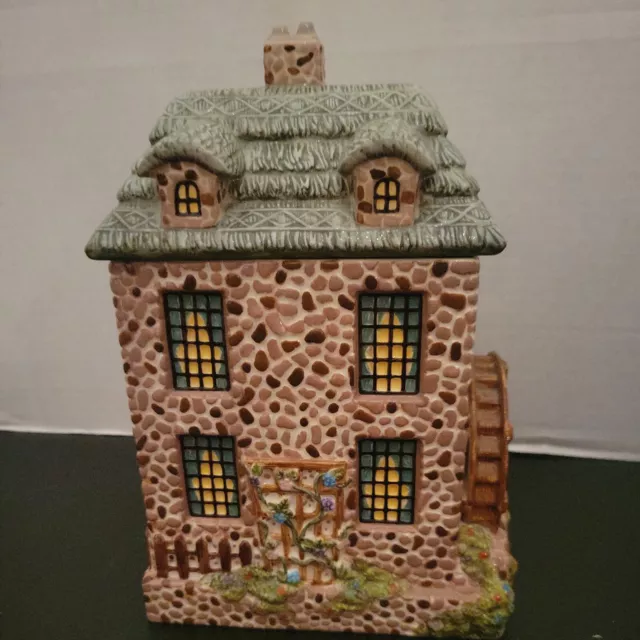 Thomas Kinkade Hawthorne Village Ye Olde Mill Bakery Canister Series 3