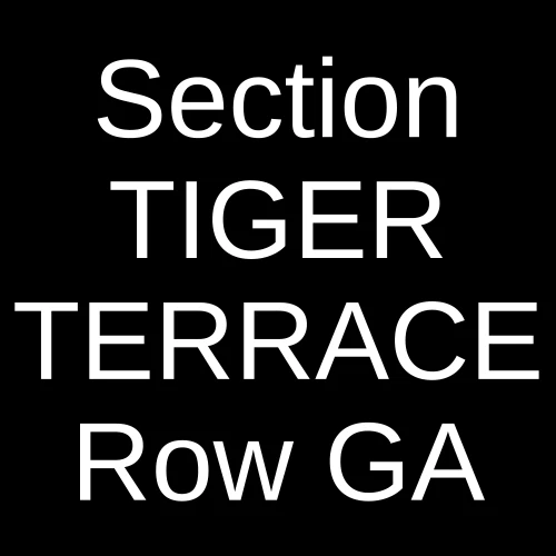 2 Tickets Auburn Tigers vs. LSU Tigers Baseball 5/6/23 Plainsman Park Auburn, AL