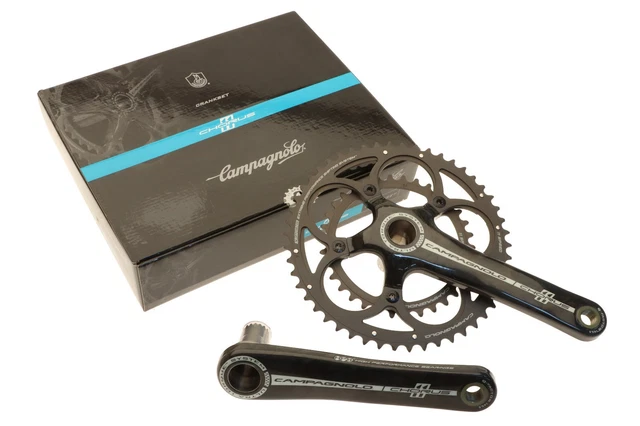 Pédalier Campagnolo Chorus 1ère Génération - 172.5mm - Platineux 52/39 - Occasion Italie