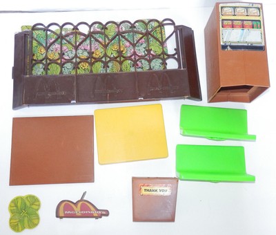 VINTAGE 80S BARBIE MCDONALDS PLAYSET LOT FOR PARTS FURNITURE DOLLHOUSE