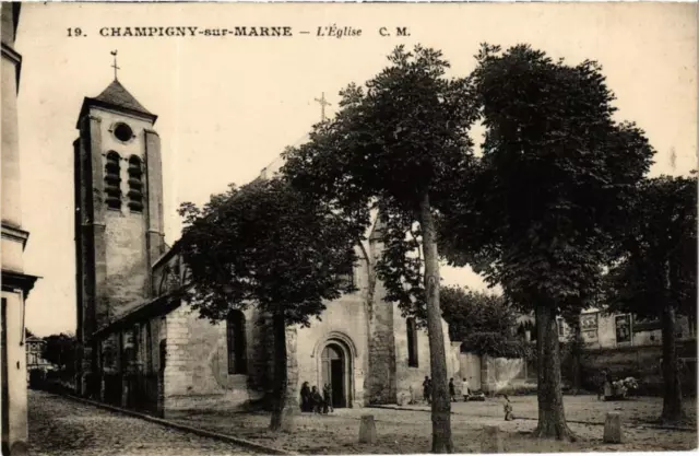 CPA AK CHAMPIGNY-sur-MARNE Church (600207)
