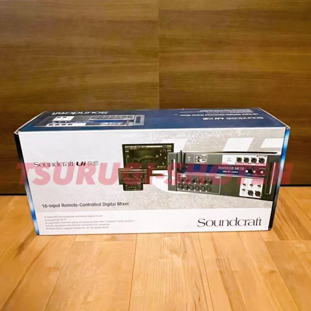 Soundcraft Ui16 16-Input Remote-Controlled Digital Mixer Genuine Brand New