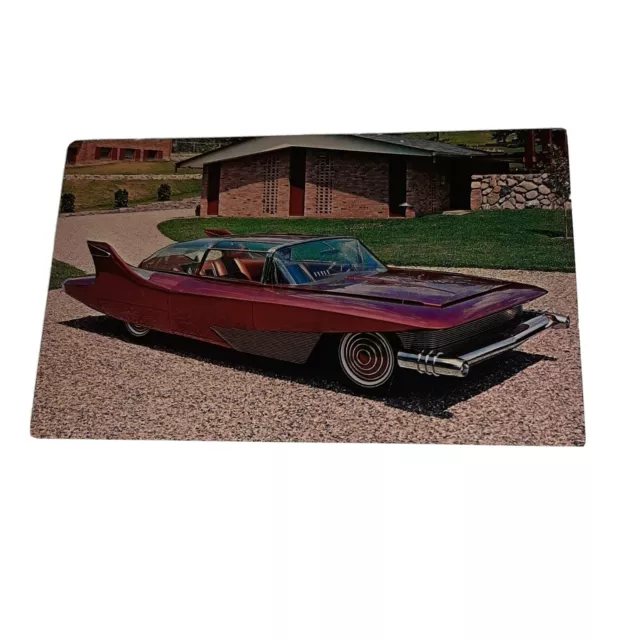 "Bobby Darin Dream Car" Built by Andy DiDia Car Post Card Antique