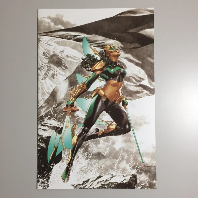 War of the Realms New Agents of Atlas 1 Mico Suayan Wave 1st App Color Splash
