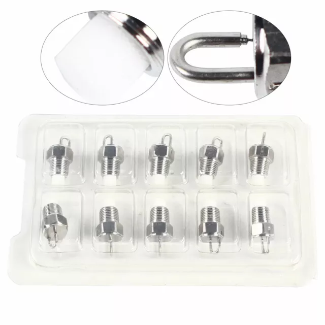 High Pressure Impingement Fog Atomization Nozzle Sliver Stainless Steel USA