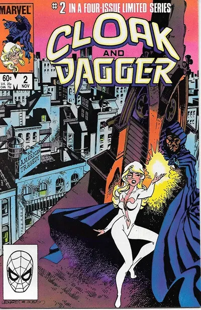 Cloak and Dagger Comic Book #2 Marvel Comics 1983 VERY FINE/NEAR MINT NEW UNREAD