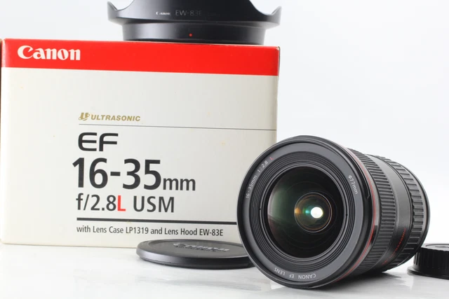 [Near MINT in Box ] Canon EF 16-35mm f/2.8 L USM Wide Angle Zoom Lens From JAPAN