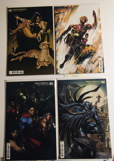 Dc Comics Lot 🔥 Crime Syndicate 🔥Lot W/Key🔥 Huge S@Le 🔥Cb001