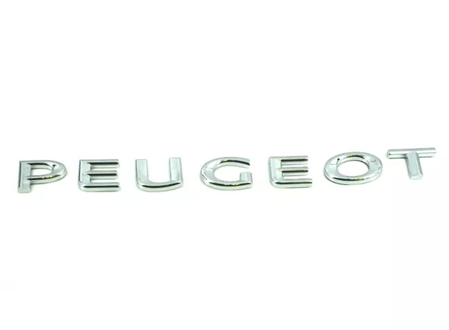 Genuine New PEUGEOT REAR BADGE Boot Emblem Logo For 2008 2013+ GT Line BlueHDi