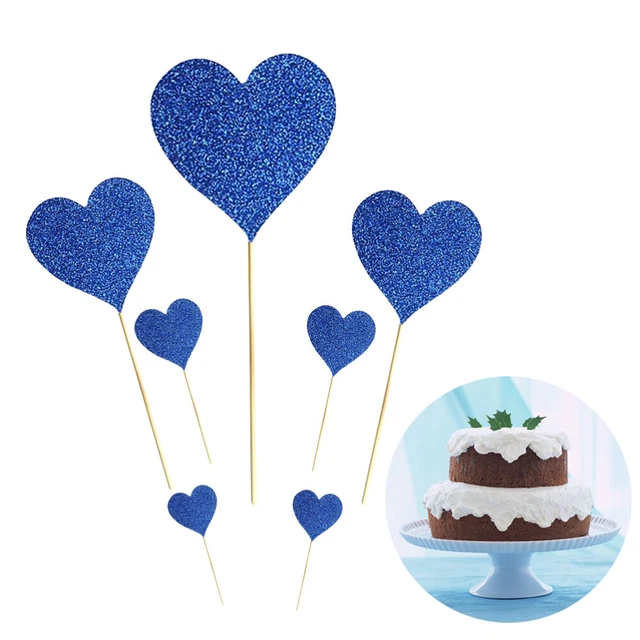 7 pz topper cupcake per dessert alimentari a scelta San Valentino cocktail fai da te