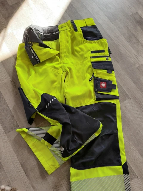 Engelbert STRAUSS Warnschutz Bundhose, Größe 46,neu,Cordura