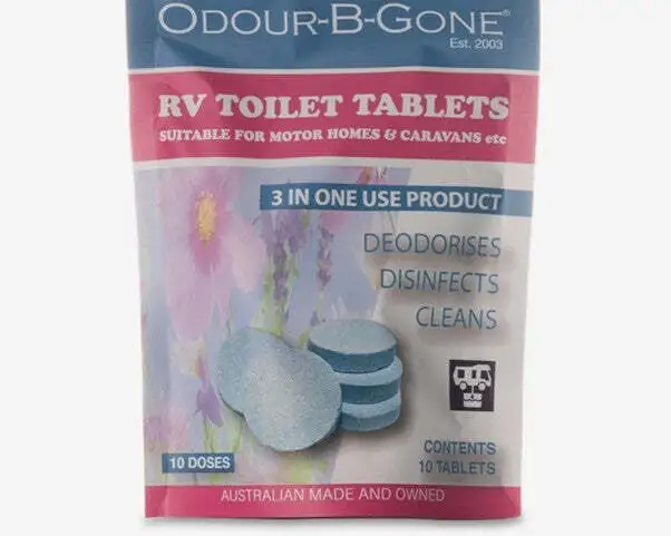 Odour B Gone Fast Release Toilet Tablets - 10 Tablets