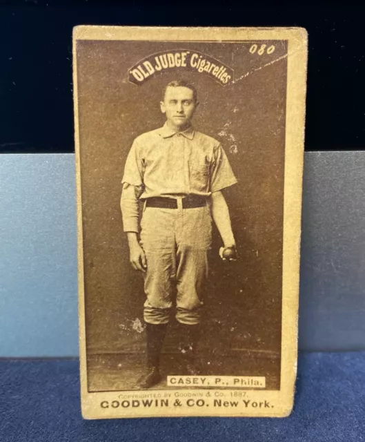 1887 Old Judge N172 - Dan Casey - Philadelphia Phillies