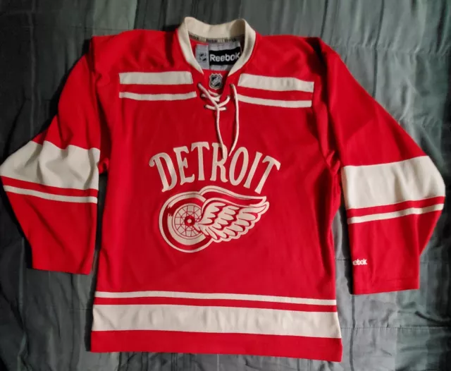 Detroit Red Wings Pavel Datsyuk Reebok Winter Classic Jersey Size 2XL –  Throwback Vault