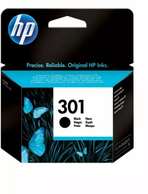 cartuccia originale hp 301 e hp 301xl nera e colore x hp 1000 1010 1050 2050