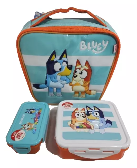 Bluey & Bingo Lunch Box Puzzle Tin  Disney 💙 Pretend ABC Play! 