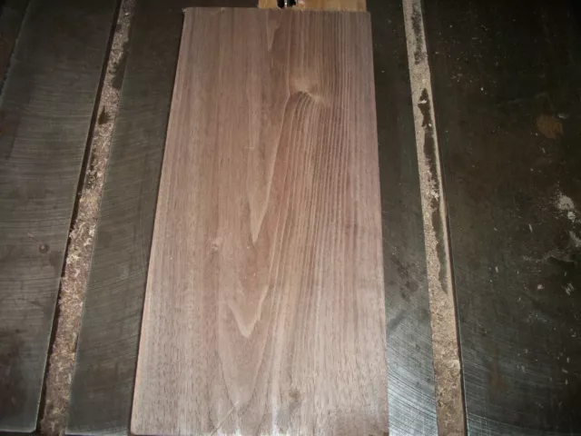 1 Pc Walnut Lumber Wood Air Dried Board 877A Carving 12" X 5 9/16" X 1 3/4" Slab