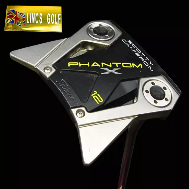 Scotty Cameron Titleist Phantom X 12 Putter 82.5cm Steel Shaft* Scotty Cameron Titleist Phantom X 12 Putter 82.5cm Steel Shaft*