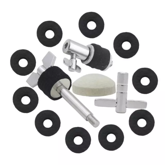 Drum Parts hat Stand Screw+Drum Key+Cymbal Clutch+Pedal