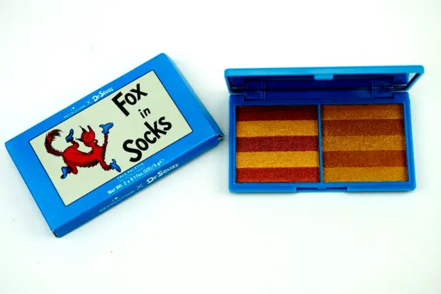 I Heart Revolution Dr. Seuss Fox in Socks Face Palette Cosmetic Highlighter NIB