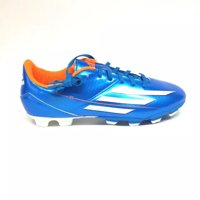 Adidas F5 TRX FG Junior Fußballschuh Soccer Schuhe Fußball Gr.38 2/3 Nocken blau