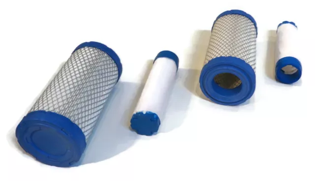 (Pack of 2) Air Filter Kit for Exmark 93-2195, 932195, 95-2195, 952195 Outer