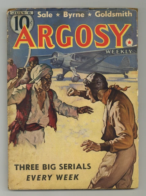 Argosy Part 4: Argosy Weekly Jul 6 1940 GD/VG 3.0