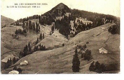 JURA Conliège Magnet France Souvenir Aimant Jura Bourgogne 