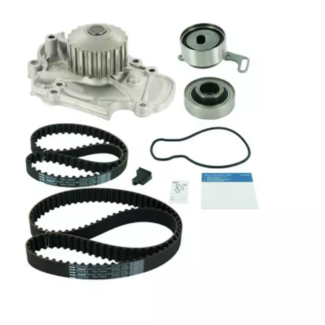 SKF VKMC93011 Pompe à Eau + Kit Courroie de Distribution pour Honda Accord V VI