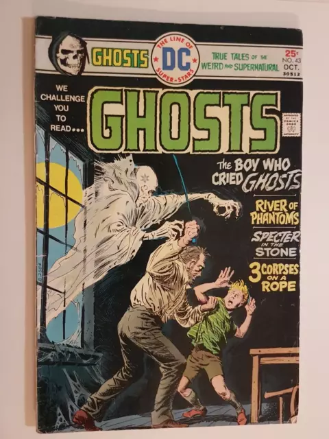 DC Comics Ghosts Nr. 43 von 1975, in englischer Sprache