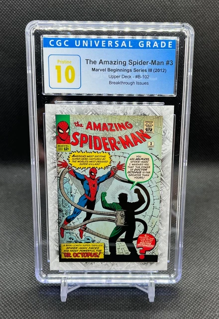 Marvel Beginnings Ser 3 Breakthrough Issues B-102 Amazing Spider-Man #3 CGC 10