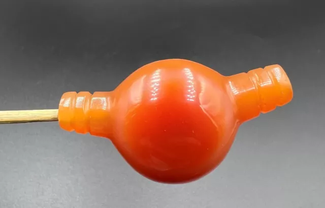 Vintage Antique Rare Shape Carnelian Agate Stone Bead Pendant
