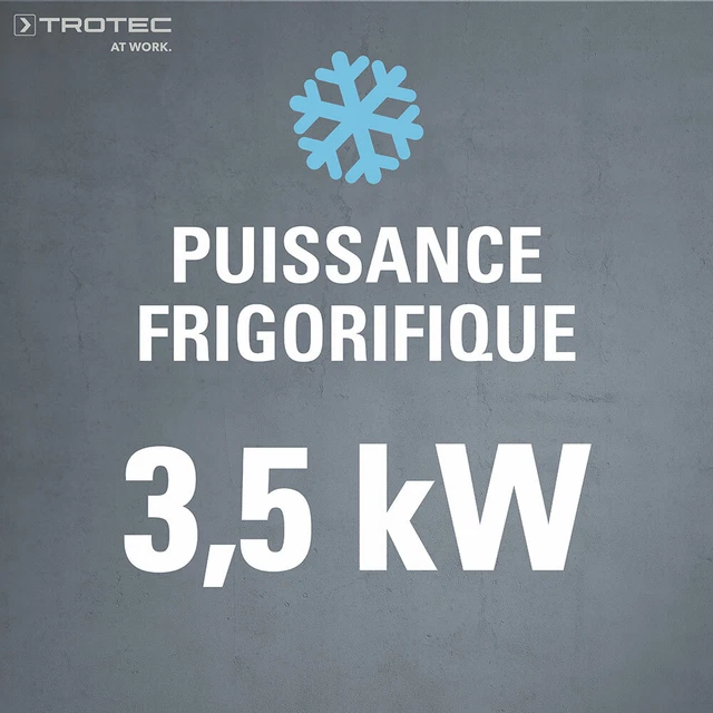 TROTEC PAC 3500 Climatiseur local, climatiseur portable max. 3,5 kW 2
