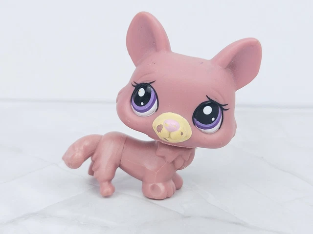 Littlest Pet Shop HASBRO #2290 - Figurine Chien Corgi Authentique LPS