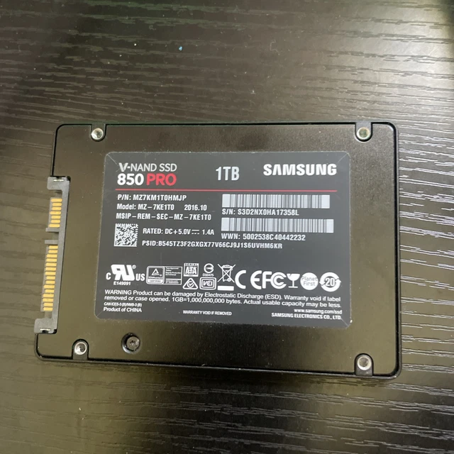 SAMSUNG 850 PRO 1TB Internal 2.5