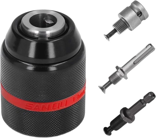 BOSCH MANDRINO CREMAGLIERA TRAPANO CON ADATTATORE ATTACCO SDS PLUS 13MM - Foto 6